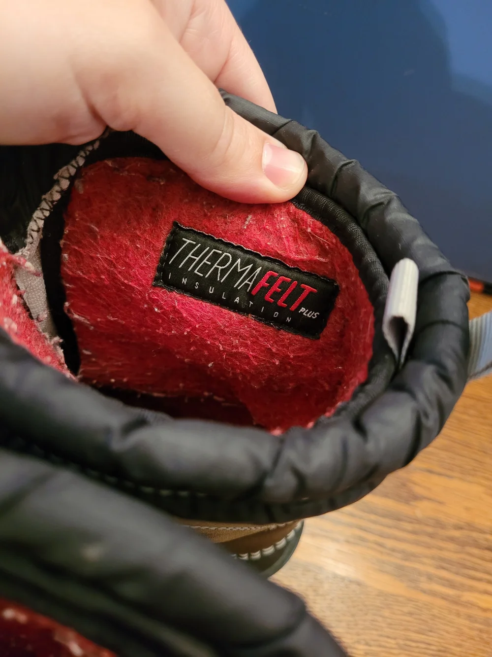 The North Face Kids Black Winter Snow Boots Alpenglow IV Size 6